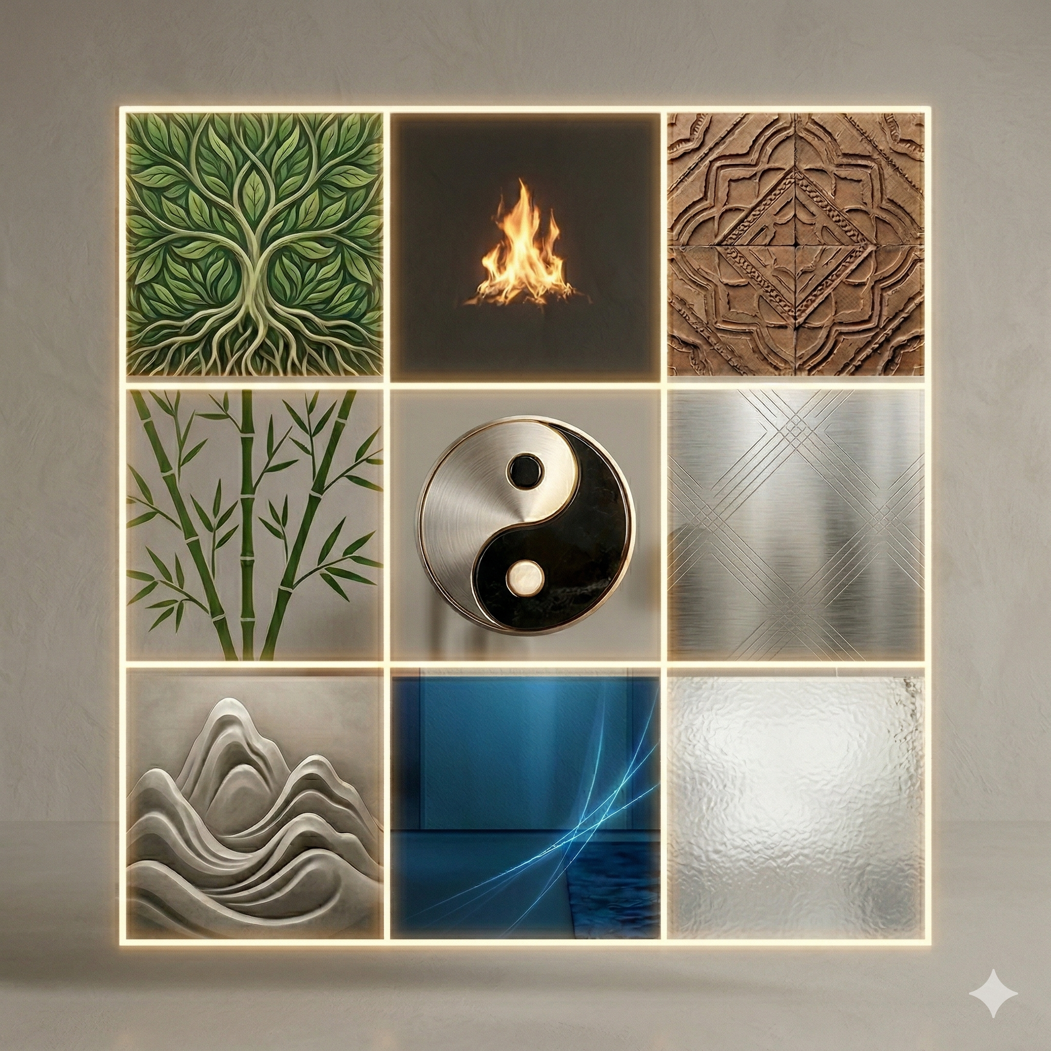 9 felder matrix zahlen daten fakten